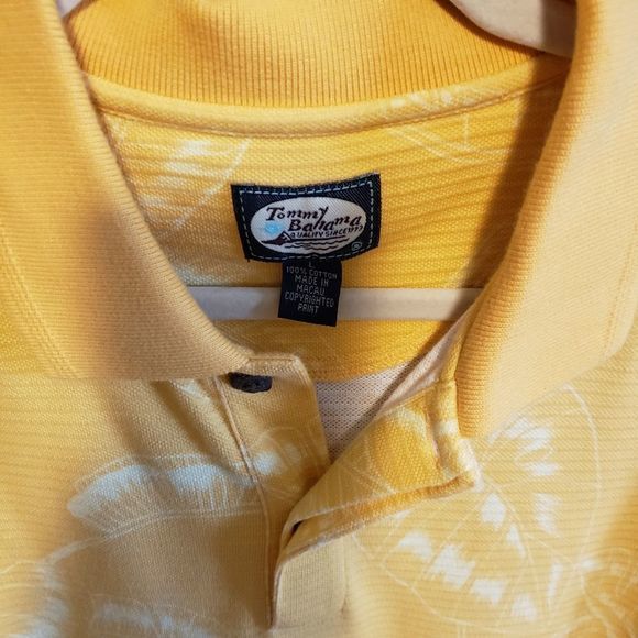Tommy Bahama Men's Short Sleeve Polo‎ Shirt Size Large - Picture 3 of 4